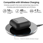 tozo t6 bluetooth earphones , wireless earbuds powerful deep sound , ipx8 waterproof , comfortable wearing , 45h playtime TOZO T6 Bluetooth Earphones , Wireless Earbuds Powerful Deep Sound , IPX8 Waterproof , Comfortable Wearing , 45H Playtime 4