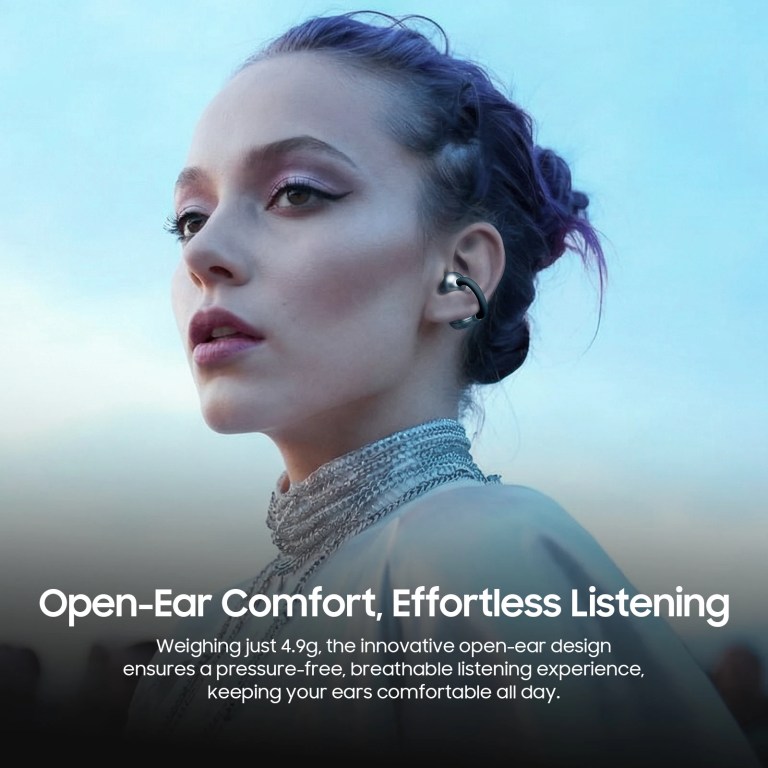 TOZO OpenOrb Open Ear Buds Ear Clip Wireless Earphones Bluetooth 5.3 Ultralight AI Clear Call Headphone 4