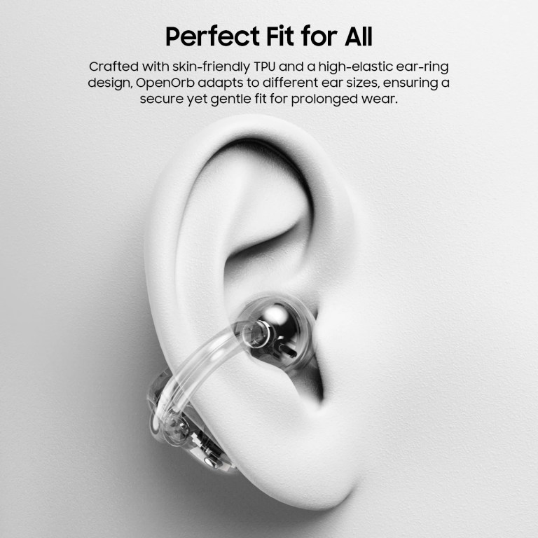 TOZO OpenOrb Open Ear Buds Ear Clip Wireless Earphones Bluetooth 5.3 Ultralight AI Clear Call Headphone 6