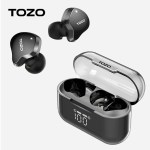 TOZO Crystal Buds TWS Earbuds Blutooth Headphones Sport Earphones with LED Display for IOS Android APP Support AI Translate 1