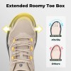 Fittington Hiking Shoes Water Repellent Wide Men Sneakers Trekking Trails Cushioning Walking Climbing Shoes for Men Lightweight 2