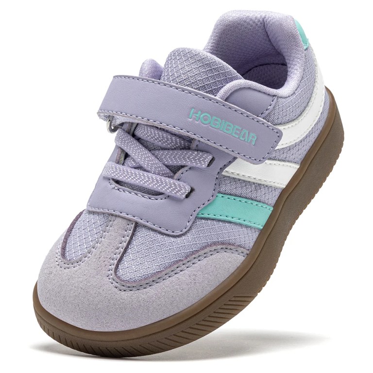hobibear little kid wide toe shoes hook loop lightweight sneakers artificial leather mesh walking shoes for toddler kids HOBIBEAR Little Kid Wide Toe Shoes Hook-Loop Lightweight Sneakers Artificial Leather Mesh Walking Shoes for Toddler Kids