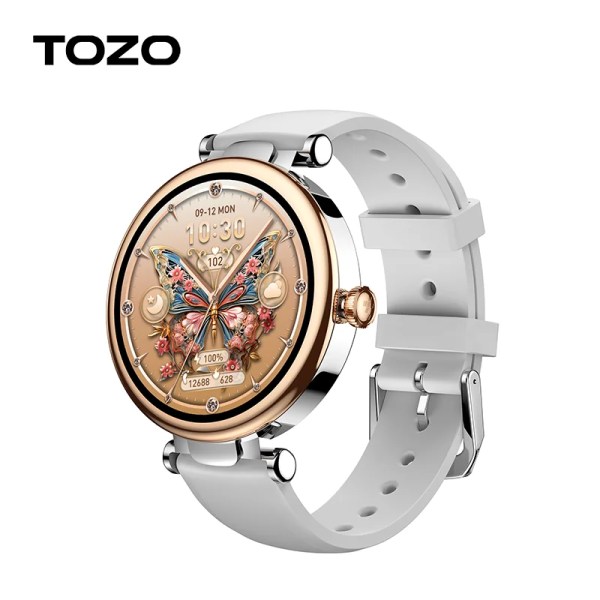 tozo s8 smartwatch women fashion soprt watch 100+ mode 5 7 days battery 1.32'' hd amoledbluetooth calls workout tracker TOZO S8 Smartwatch Women Fashion Soprt Watch 100+ Mode 5-7 Days Battery 1.32\'\' HD AMOLEDBluetooth Calls Workout Tracker 1