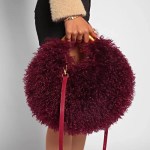 Women\'s Fashion Long Fur Wool Bag beach Faux Wool Fur Shoulder Bag Ladies Faux Furs Handbag Luxury Mongolian Sheep Fur Bags 1