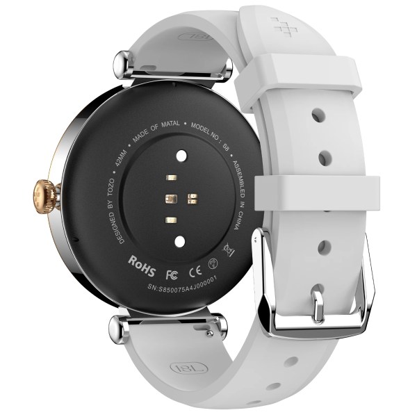 tozo s8 smartwatch women fashion soprt watch 100+ mode 5 7 days battery 1.32'' hd amoledbluetooth calls workout tracker TOZO S8 Smartwatch Women Fashion Soprt Watch 100+ Mode 5-7 Days Battery 1.32\'\' HD AMOLEDBluetooth Calls Workout Tracker 2