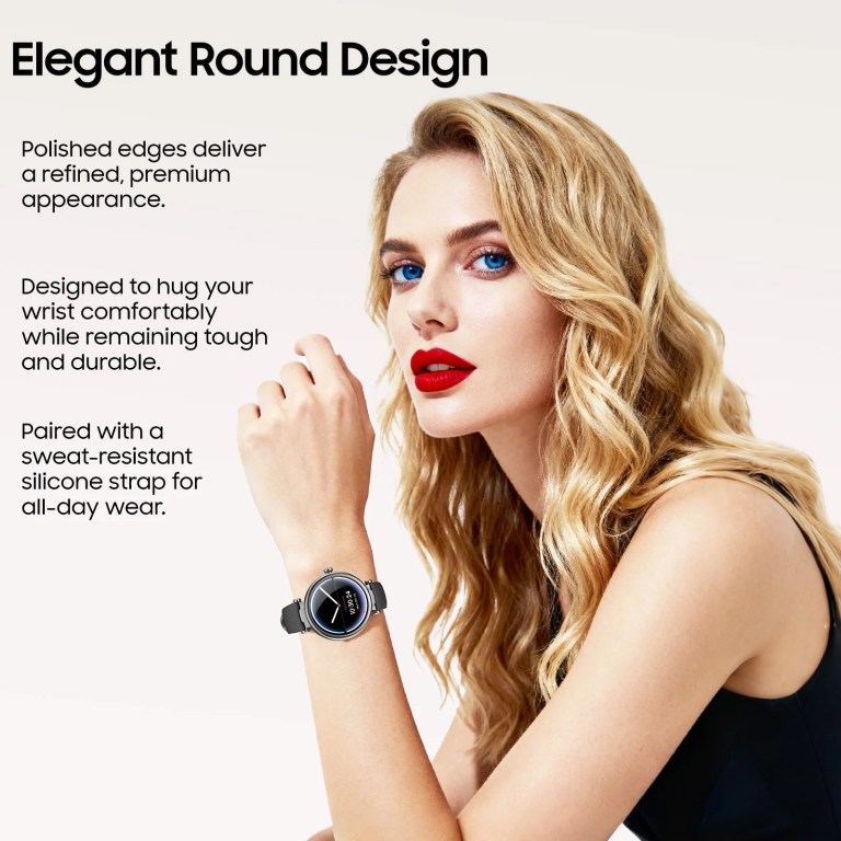 TOZO Lady Smartwatch Bluetooth Calls Smart Watch for Sport Watch AMOLED HD Fintness Smartwatch with Heart Rate Sleep Tracking 2