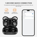 Original Sony SP180 Wireless Earbuds Tws Headphones with Mic Sports Ear Clip Headphones Stereo In-Ear Headphones Led Display 5