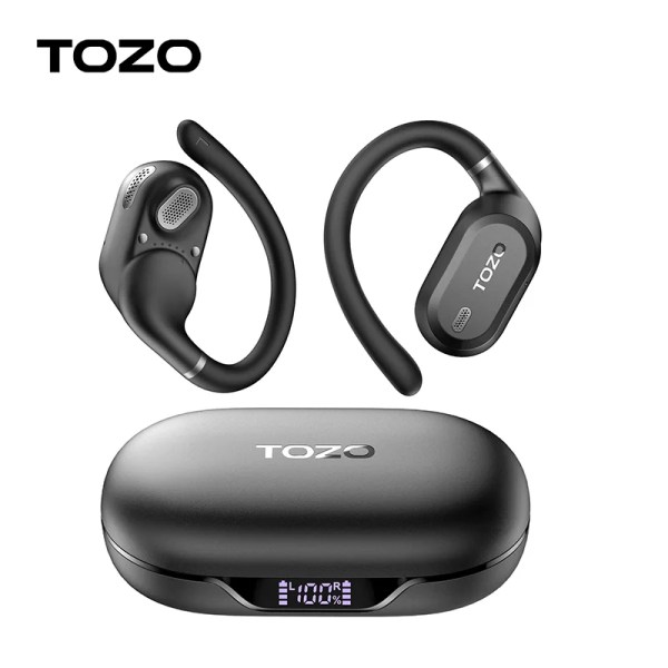 tozo openwear earbuds headphone sports earphones ows wireless bluetooth 5.4 hd call noise cancelling support app ai translator TOZO OpenWear Earbuds Headphone Sports Earphones OWS Wireless Bluetooth 5.4 HD Call Noise Cancelling Support APP AI Translator 1