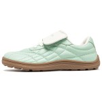 HOBIBEAR Wide Width Shoes Women Artificial Leather Barefoot Walking Sneakers Classic Retro Zero Drop Lace Up Shoes 4