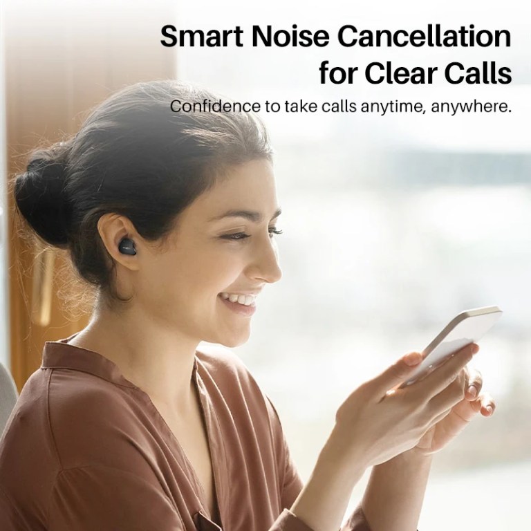 TOZO Crystal Buds TWS Earbuds Blutooth Headphones Sport Earphones with LED Display for IOS Android APP Support AI Translate 2