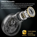 tozo t6 bluetooth earphones , wireless earbuds powerful deep sound , ipx8 waterproof , comfortable wearing , 45h playtime TOZO T6 Bluetooth Earphones , Wireless Earbuds Powerful Deep Sound , IPX8 Waterproof , Comfortable Wearing , 45H Playtime 3