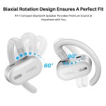 TOZO OpenBuds OWS Bluetooth 5.3 Earphones Open Ear Wireless Headphones Earbuds Crystal-Clear Calls with Mic for Driving Sport 3