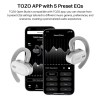 TOZO OpenBuds OWS Bluetooth 5.3 Earphones Open Ear Wireless Headphones Earbuds Crystal-Clear Calls with Mic for Driving Sport 4