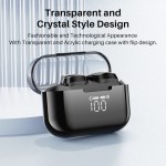 TOZO Crystal Buds TWS Earbuds Blutooth Headphones Sport Earphones with LED Display for IOS Android APP Support AI Translate 5