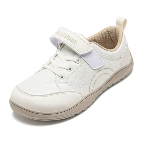 hobibear wide width shoes kids barefoot hook loop sneakers artificial leather mesh lightweight zero drop walking shoes HOBIBEAR Wide Width Shoes Kids Barefoot Hook-Loop Sneakers Artificial Leather Mesh Lightweight Zero Drop Walking Shoes