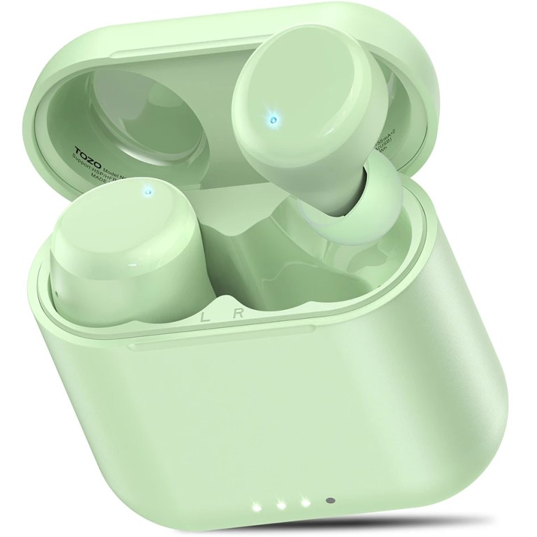 tozo t6 bluetooth earphones , wireless earbuds powerful deep sound , ipx8 waterproof , comfortable wearing , 45h playtime TOZO T6 Bluetooth Earphones , Wireless Earbuds Powerful Deep Sound , IPX8 Waterproof , Comfortable Wearing , 45H Playtime