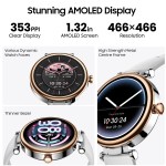 TOZO S8 Smartwatch Women Fashion Soprt Watch 100+ Mode 5-7 Days Battery 1.32\'\' HD AMOLEDBluetooth Calls Workout Tracker 3