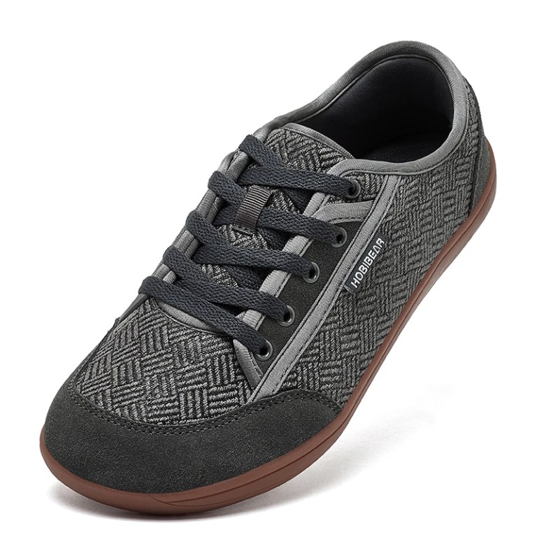 hobibear unisex barefoot shoes wide toe minimalist zero drop walking sneakers lace up outdoor lightweight casual shoes HOBIBEAR Unisex Barefoot Shoes Wide Toe Minimalist Zero Drop Walking Sneakers Lace-Up Outdoor Lightweight Casual Shoes 4