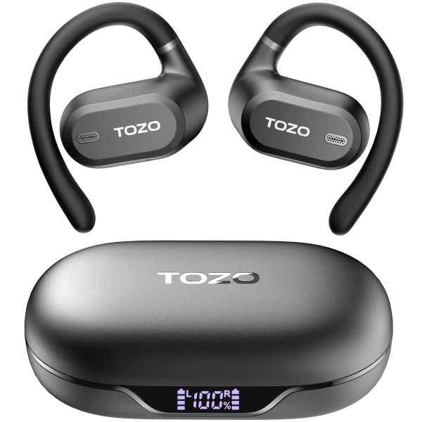 tozo openwear earbuds headphone sports earphones ows wireless bluetooth 5.4 hd call noise cancelling support app ai translator TOZO OpenWear Earbuds Headphone Sports Earphones OWS Wireless Bluetooth 5.4 HD Call Noise Cancelling Support APP AI Translator 5
