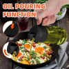 470 ml oil sprayer for cooking,2 in 1 olive oil dispenser and oil spray bottle,oil spray with stickers,thick glass spray bottle 470 ml Oil Sprayer for Cooking,2-in-1 Olive Oil Dispenser and Oil Spray Bottle,Oil Spray with Stickers,Thick Glass Spray Bottle 5