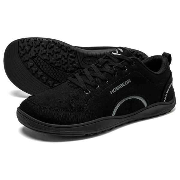hobibear unisex canvas barefoot shoes zero drop minimalist sneakes wide width outdoor trail running shoes HOBIBEAR Unisex Canvas Barefoot Shoes Zero Drop Minimalist Sneakes Wide Width Outdoor Trail Running Shoes 3