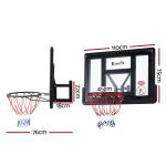everfit 43 inch wall mount kids basketball hoop backboard indoor outdoor sports Everfit wall-mounted basketball hoop with dimensions