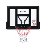 everfit 43 inch wall mount kids basketball hoop backboard indoor outdoor sports Everfit basketball hoop and backboard with net