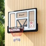 bas hoop d45 wtbk 00.jpg Outdoor Everfit basketball hoop mounted on wooden wall