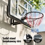 everfit 43 inch wall mount kids basketball hoop backboard outdoor sports Wall-mounted basketball hoop with breakaway rim