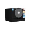 devanti 6 place setting benchtop dishwasher 50cm black Black Devanti benchtop dishwasher with touch control panel