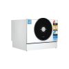White Devanti benchtop dishwasher with digital display