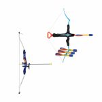 keezi kids bow and arrow set toy archery standing target suction cup arrows Toy bow and arrow set with foam darts