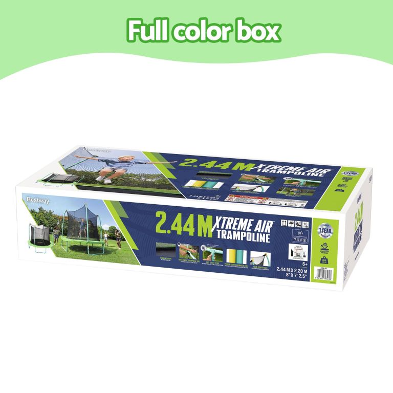 Bestway 2.44m Xtreme Air Trampoline retail box
