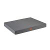 i.pet dog bed large water resistant egg crate foam orthopedic pet mat grey Large grey rectangular dog bed mattress