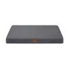 i.pet dog bed large water resistant egg crate foam orthopedic pet mat grey Grey rectangular dog bed mattress cushion