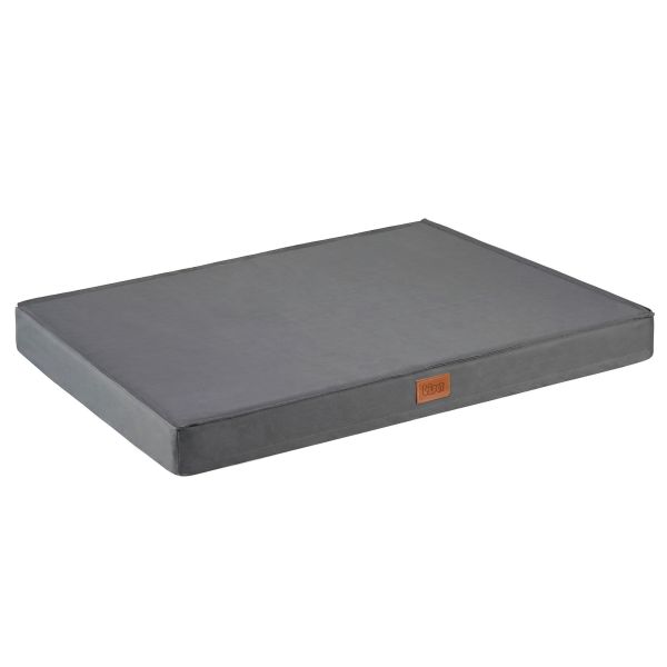 i.pet dog bed xl water resistant egg crate foam orthopedic pet mat grey Grey rectangular dog bed mattress