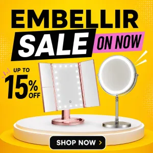 embellir makup mirrors kouwi
