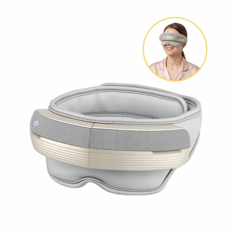 eye massage 02 3d gy 00.jpg Wearable eye massager with woman using device