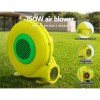 airmyfun inflatable water slide kids jumping trampoline castle double slide 750W air blower on backyard lawn