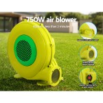 airmyfun inflatable water slide kids jumping trampoline castle double slide 750W air blower on backyard lawn