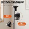 artiss led tree floor lamp, 36w modern dimmable standing lamp with remote & touch control, 4 color temperatures, 3 rotatable led light floor lamps for living room, bedroom, office Adjustable wall lamp with multi-angle rotation