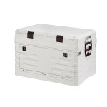 gardeon 40l outdoor storage box foldable camping collapsible bins organizer Foldable plastic storage box with secure lid