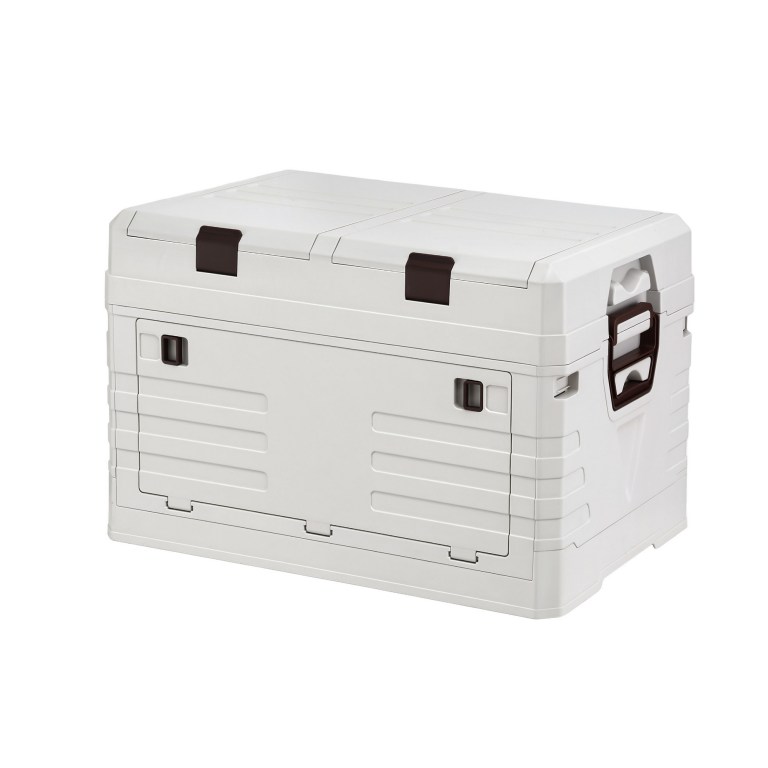 gardeon 40l outdoor storage box foldable camping collapsible bins organizer Foldable plastic storage box with secure lid