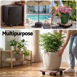 Multipurpose wheeled plant and appliance caddy