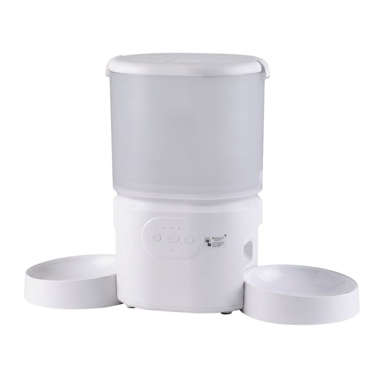 pet feeder 5dl wifi bk 00.jpg Automatic pet feeder with dual bowls
