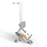 Everfit exercise bike with upper body handles