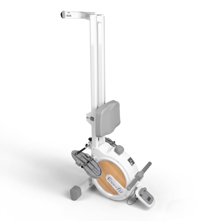 Everfit exercise bike with upper body handles
