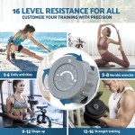 Adjustable fitness equipment with 16 resistance levels