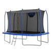 trampo c 8x12ft bl ab 202508141542 00.jpg Rectangular trampoline with safety net and ladder