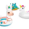 v1032 ixbiganimalring 58221 202508200921 00.jpg Inflatable llama, unicorn and crocodile pool floats